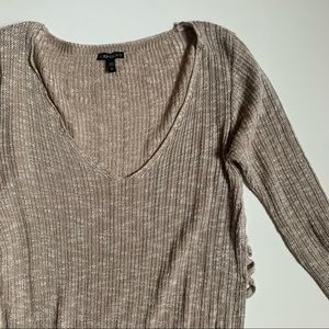 Express Long Sleeve Knit Sweater